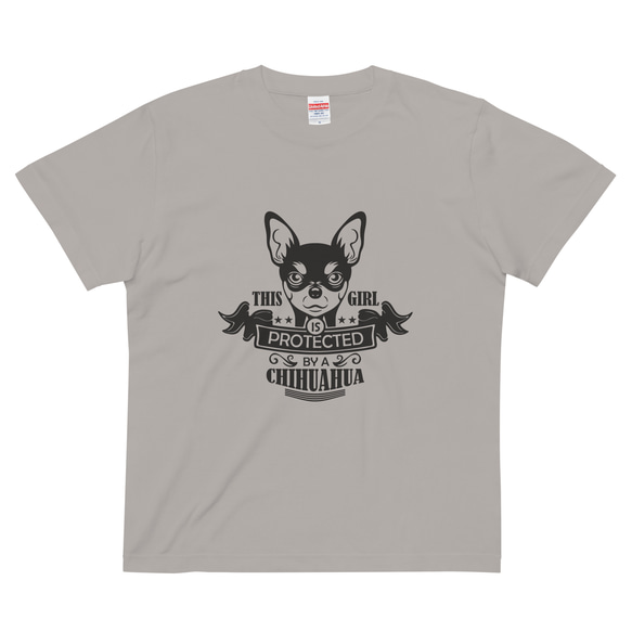 犬 チワワ コットンTシャツ：送料無料 3枚目の画像