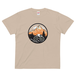 サイクリング コットンTシャツ：送料無料 1枚目の画像