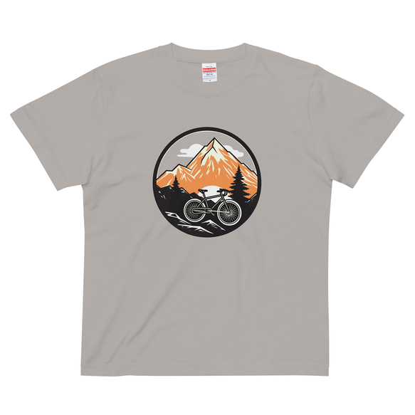 サイクリング コットンTシャツ：送料無料 2枚目の画像
