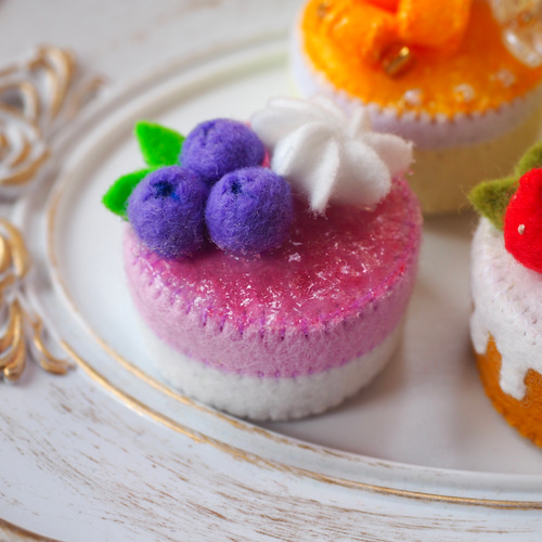 フェルトケーキ 4個セット 雑貨・その他 RAMERIA 通販 15844199