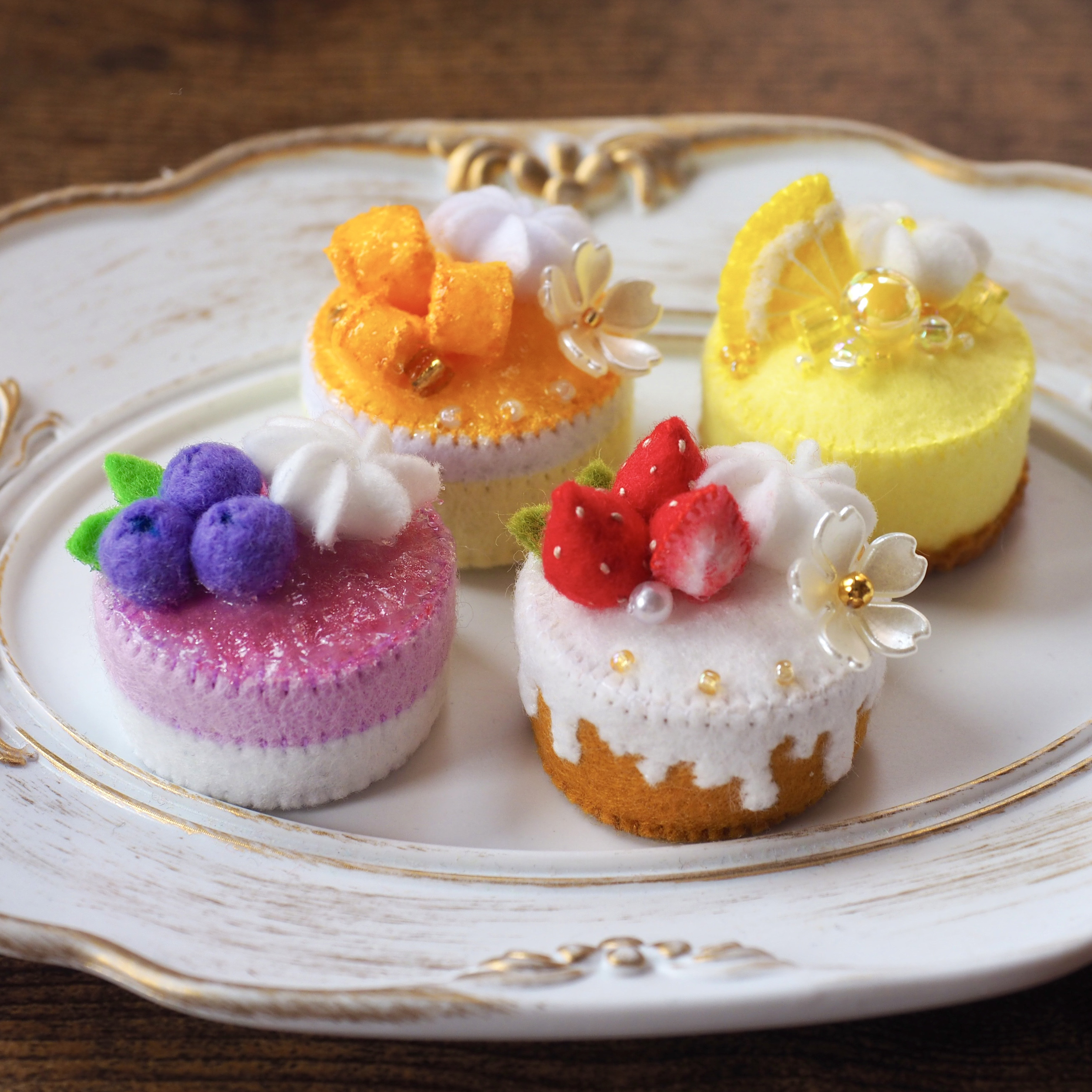 のんページ＊フェルトケーキ