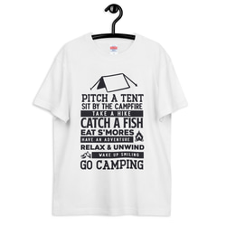 キャンプ キャンピング コットンTシャツ：送料無料 15枚目の画像
