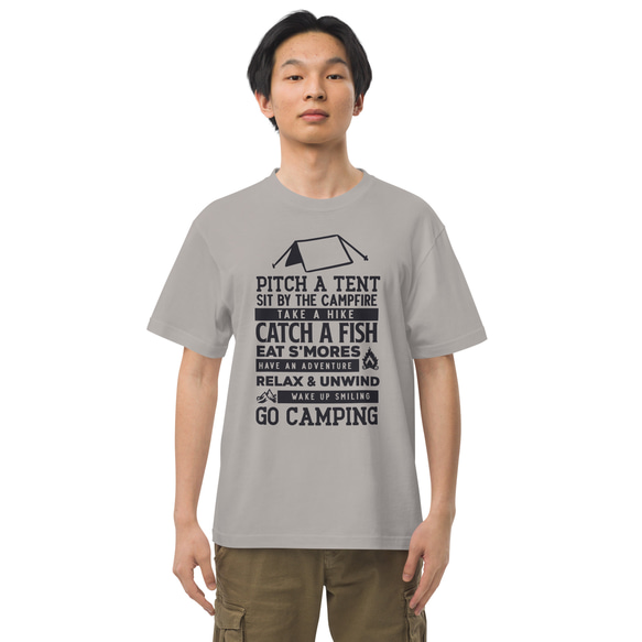 キャンプ キャンピング コットンTシャツ：送料無料 9枚目の画像