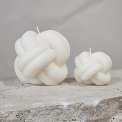 【Small】Double Knot Candle 1枚目の画像