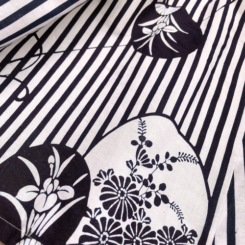 浴衣MIXワンピ フレアーロングワンピース 着物リメイク パッチワーク