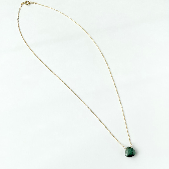 《選べる》14kgf エメラルド - Emerald   Necklace 7枚目の画像