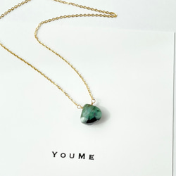 《選べる》14kgf エメラルド - Emerald   Necklace 1枚目の画像