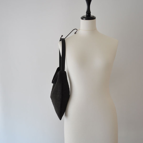 リネンワンハンドルバッグ ブラック トートバッグ St.Agata 通販  