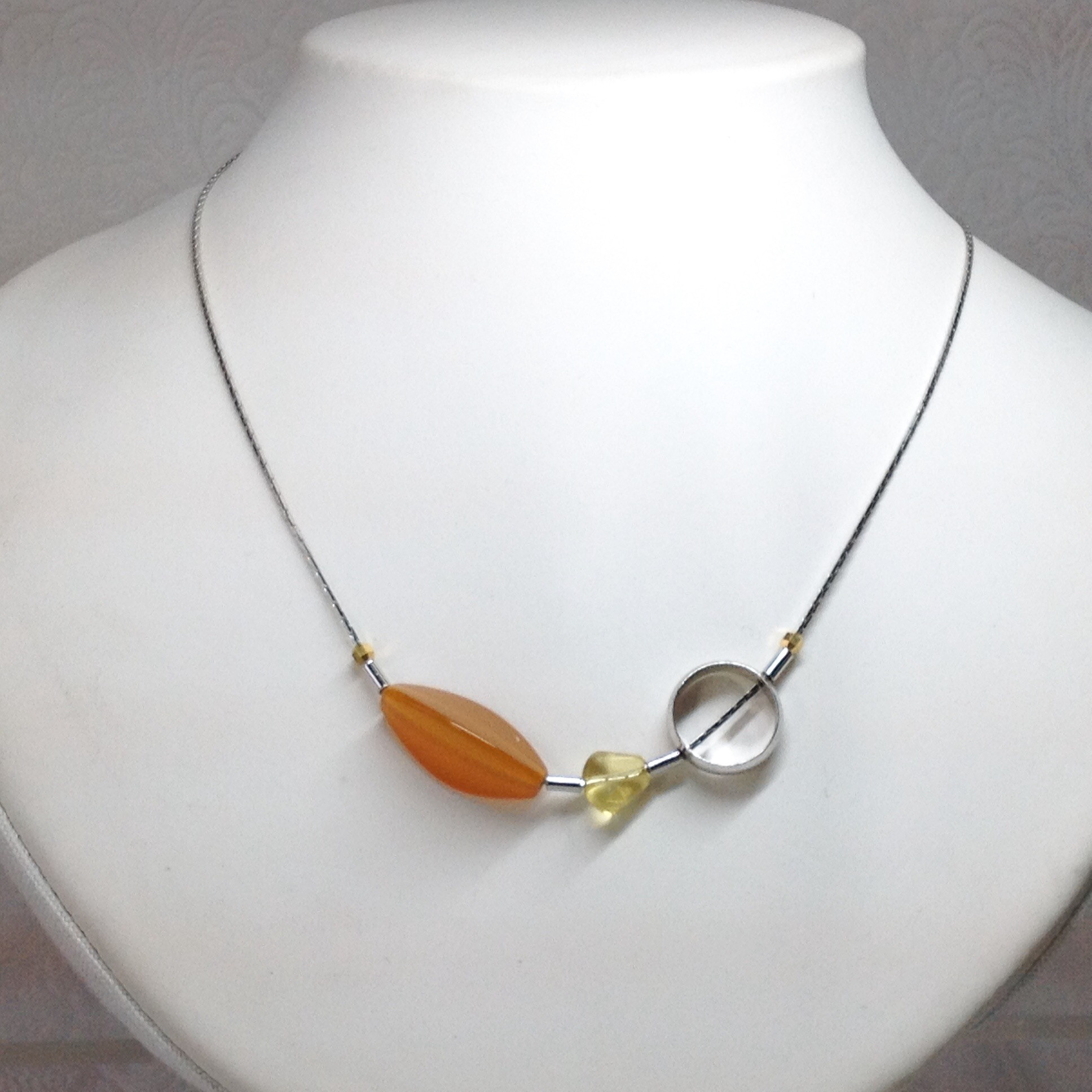 「アン美バランス」天然素材を愉しむﾈｯｸﾚｽ　No.5026