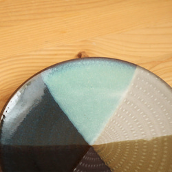 小石原焼 小石原焼き 3色 6寸皿 森喜窯 森山健治 陶器 器 moriki-008 6枚目の画像