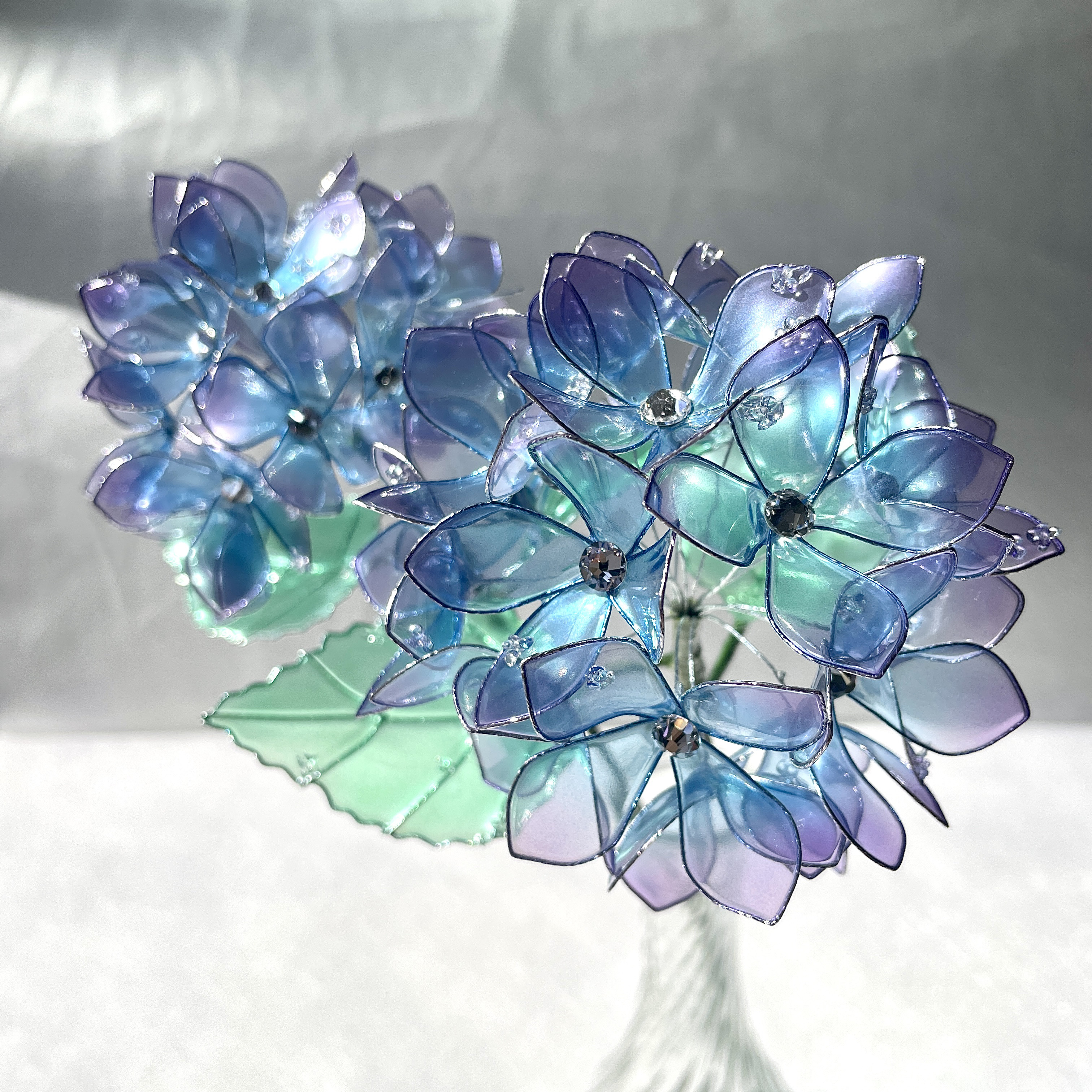 アートワーク作品　紫陽花