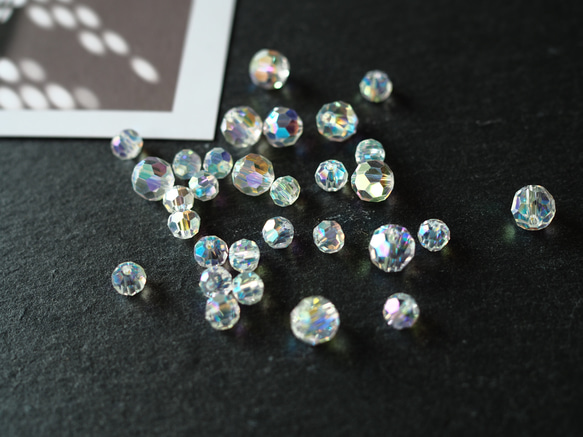 ◇④クリスタルストーン◇ クリスタル オーロラ 詰め合わせ15袋 グロス