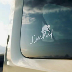 ジムニー　カッティングステッカー　カワイイ　ステッカー　Jimny 3枚目の画像