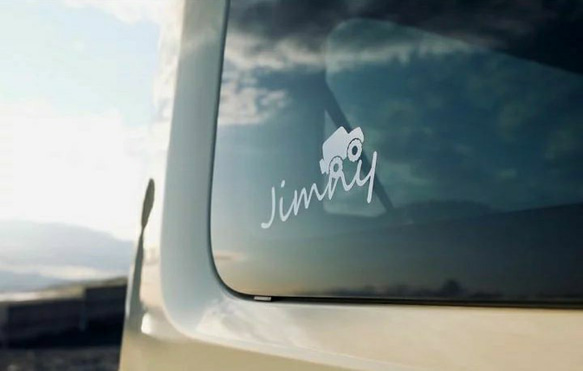 ジムニー　カッティングステッカー　カワイイ　ステッカー　Jimny 3枚目の画像