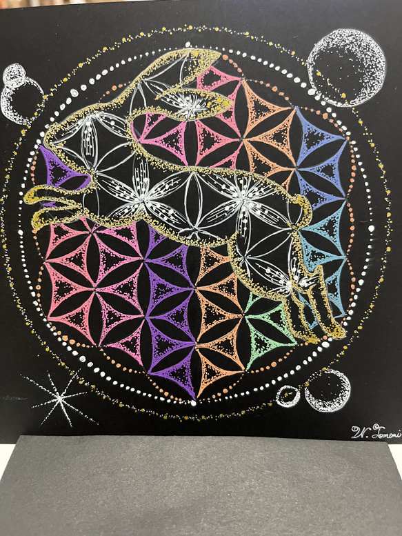 マンダラ点描画干支アート，マンダラ点描画アート受注製作 その他