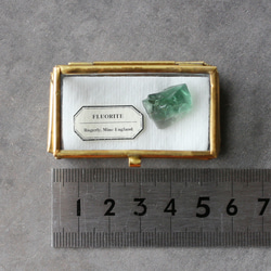ロジャリー鉱山フローライトの結晶 鉱物標本 ミニチュア 蛍石 天然石 原石 送料無料 18枚目の画像