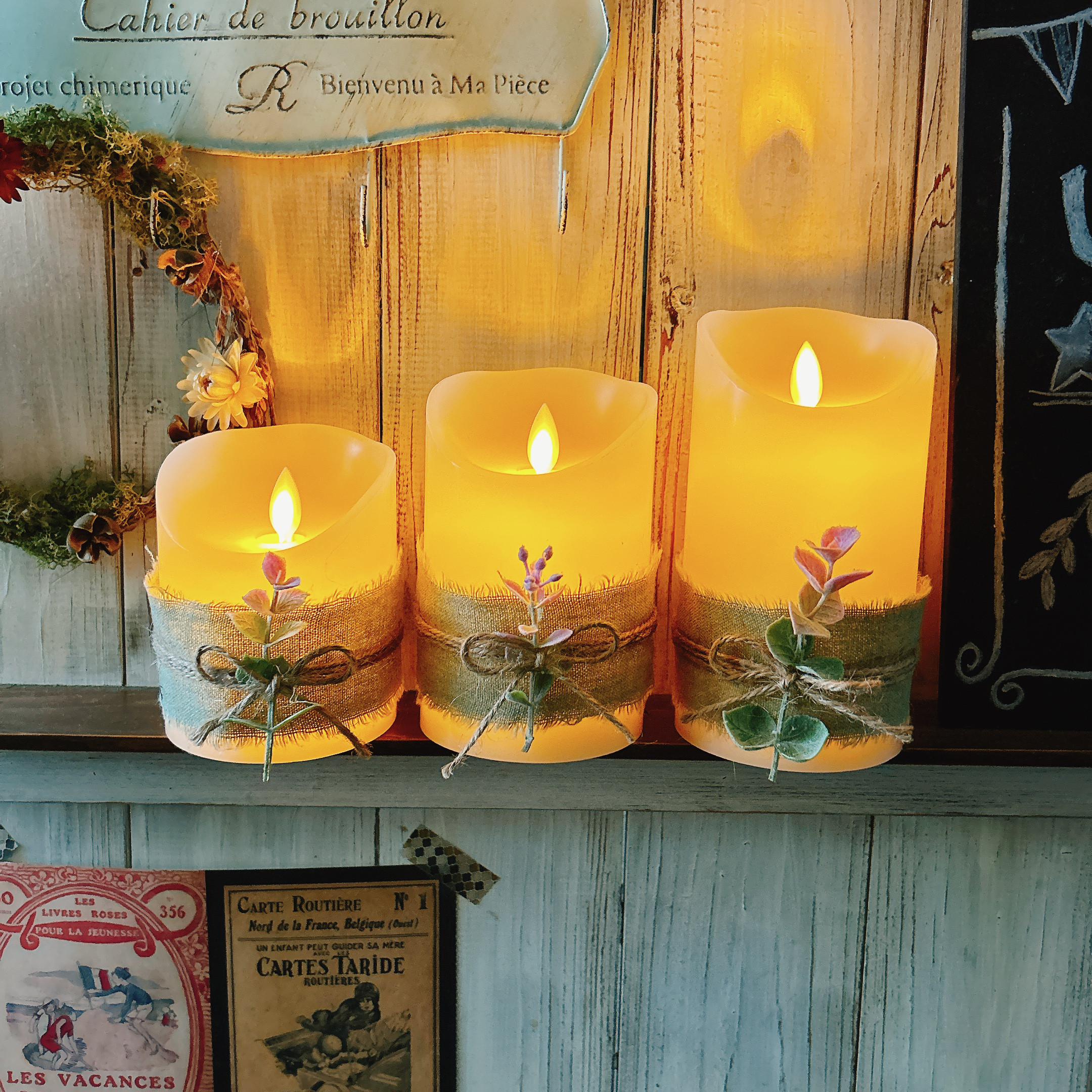 LEDキャンドル ホワイト・ゴールド3本入り14セット リモコン付き LEDキャンドル ホワイト・ゴールド3本入り14セット リモコン付き