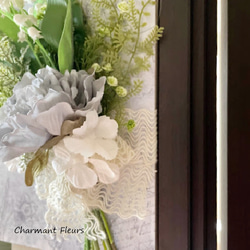 「シャクヤクブーケの壁掛け」母の日・各種贈り物に 4枚目の画像