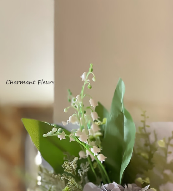 「シャクヤクブーケの壁掛け」母の日・各種贈り物に 3枚目の画像