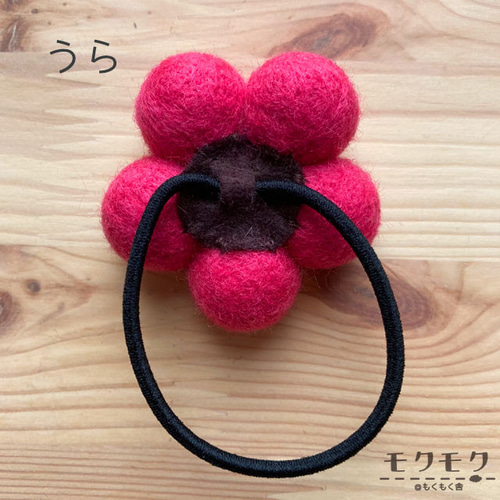 【専用】羊毛フェルト　ヘアゴムセット Yahoo!オークション - 3点セット 羊毛フェルト ハンドメイド