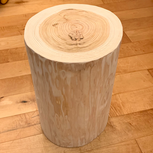 Sugi  Wood  Stool No.244 2枚目の画像