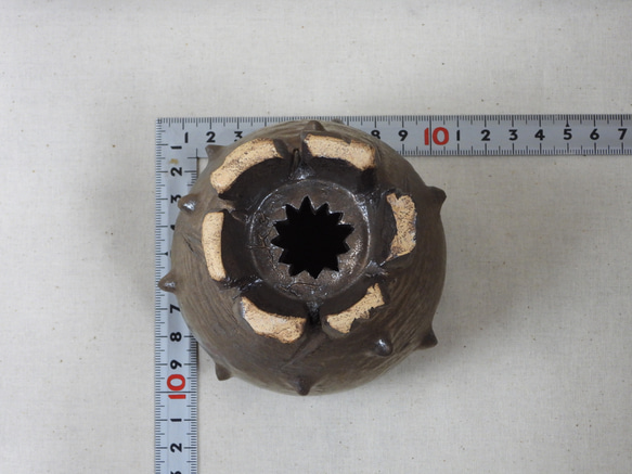 金彩棘陶製植木鉢(TS) 13枚目の画像