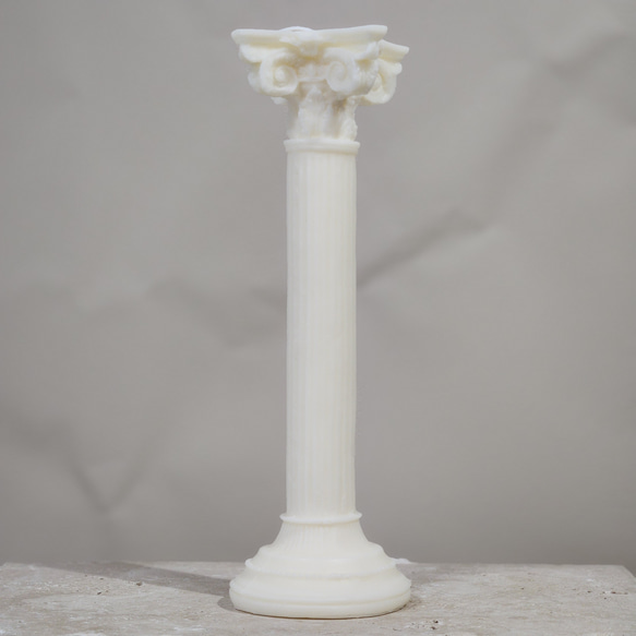 Classical  Roman Pillar Candle 1枚目の画像