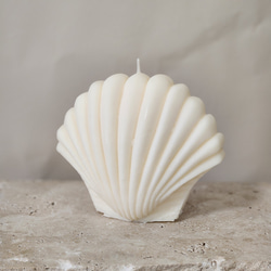 Marmaid Shell Candle 2枚目の画像