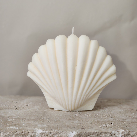 Marmaid Shell Candle 1枚目の画像