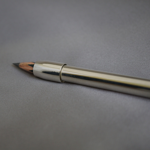 鉛筆ホルダー　シルバー925 鉛筆ホルダー silver925 鏡面仕上げバージョン ペン・筆記用具