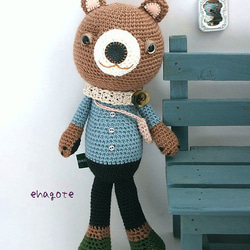 no.2305　Brown Bear　(茶色のくま) 1枚目の画像