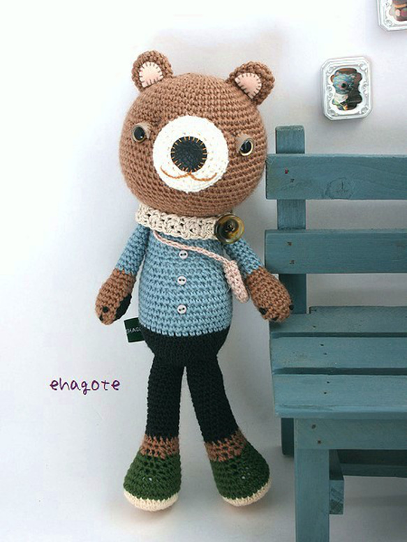 no.2305　Brown Bear　(茶色のくま) 1枚目の画像