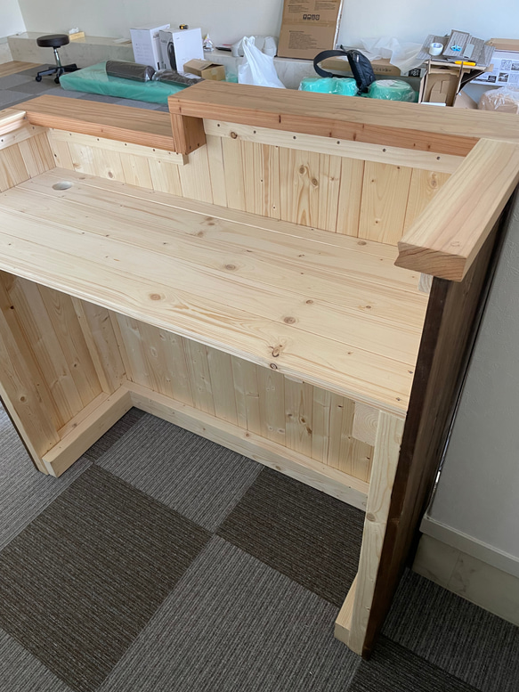 カウンター　レジカウンター　受付カウンター 