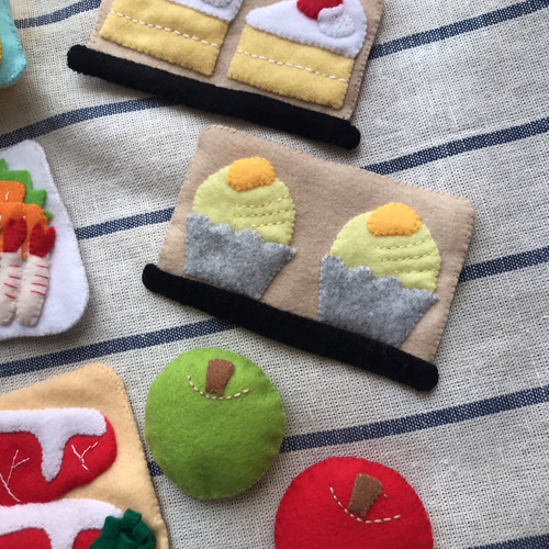 送料無料】フェルトままごと スーパーマーケット おもちゃ・人形 rara