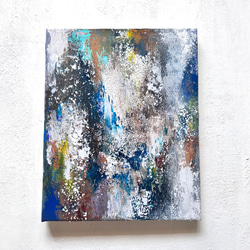 テクスチャーアート / インテリアパネル / F3サイズ #1 絵画 Me Time