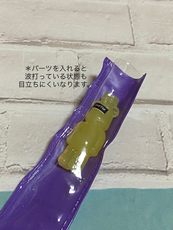 25mm幅☆筒状カラーキャンディバッグ（NO.05456） 6枚目の画像