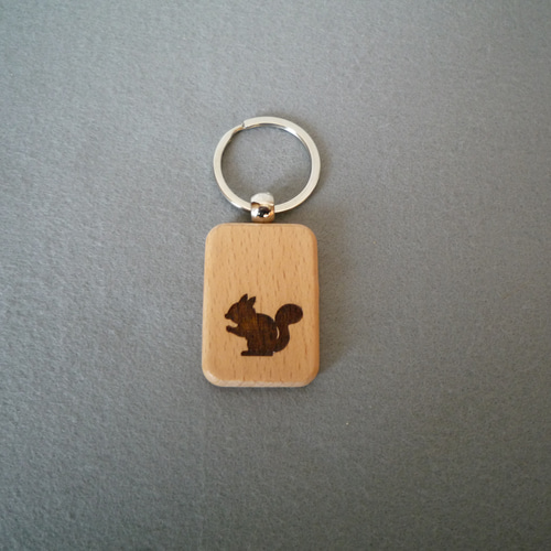 キーホルダー・ストラップ （リス） キーホルダー kimama 通販