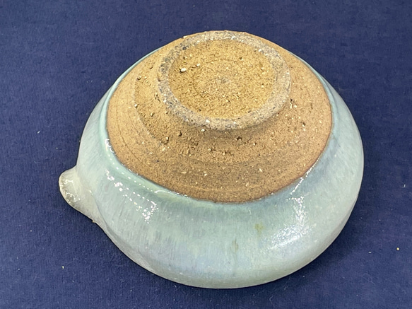 青斑唐津沓形ぐい呑 唐津焼 ぐい呑 焼き物 陶器 酒器 陶芸 【公式通販】