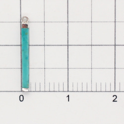 SV925 ターコイズチャーム バー 71F0714SVC 　北欧産業㈱ 2枚目の画像