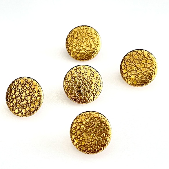 Ref.M12077 gold 14mm （フランス）１セット（４点） 3枚目の画像