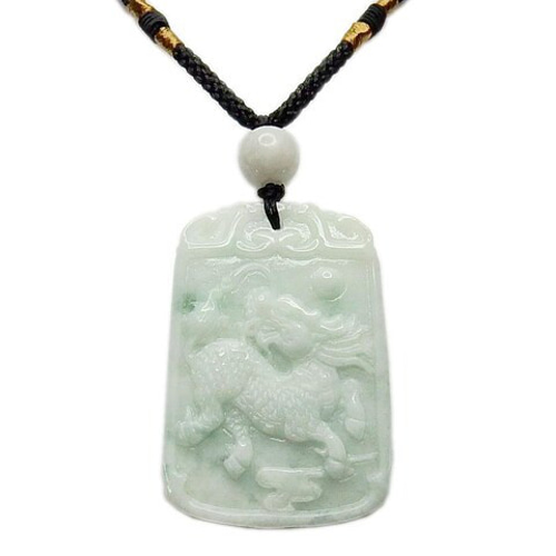 本翡翠如来様k18ペンダントトップ