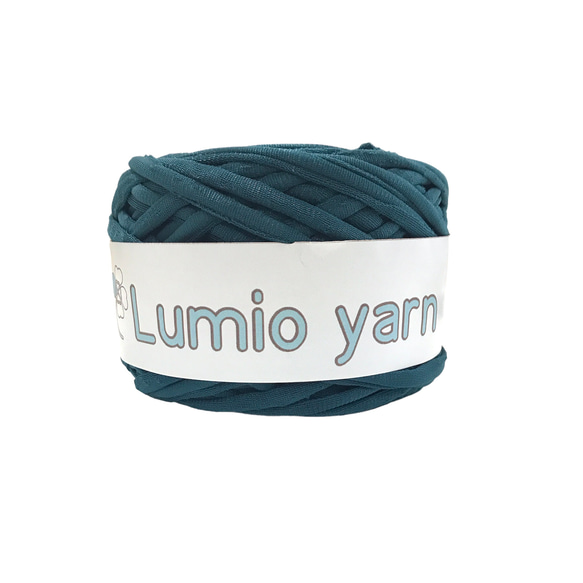 【Lumio yarn】トレンド　グリーン　セット　軽い編み糸　日本製 3枚目の画像