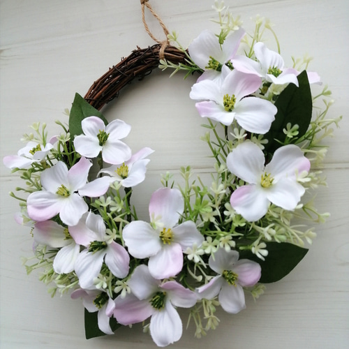 ハナミズキのリース リース Allium blue perfume 通販 15851861