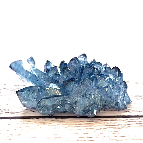 証明書付】オーロラの輝き！極上！超希少石｜アクアオーラ｜クラスター