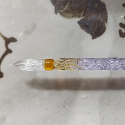 ガラスペン「薄明・日の出」　ガラス製スポイト付属（約1ｍｌ） 2枚目の画像