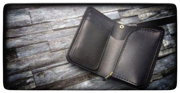 ◆　Middle　Wallet◆BLACK