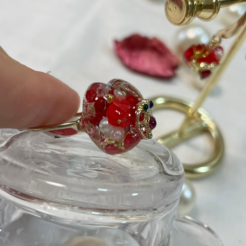 STAR JEWELRY☆ダイヤモンド K18PG/6号/定価63,800円 溶け込ま 