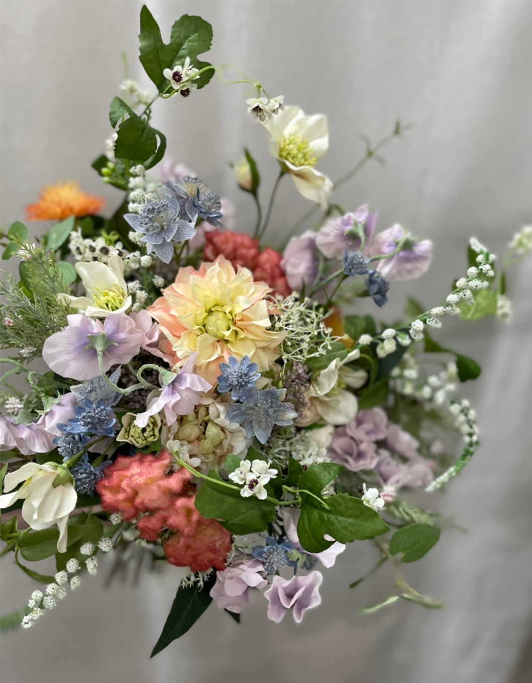 【rainbow】マルチカラークラッチブーケ