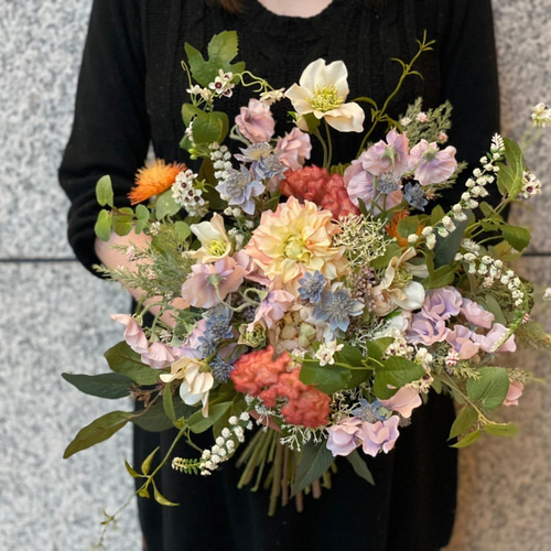 rainbow】マルチカラークラッチブーケ ブーケ mike__wedding 通販 