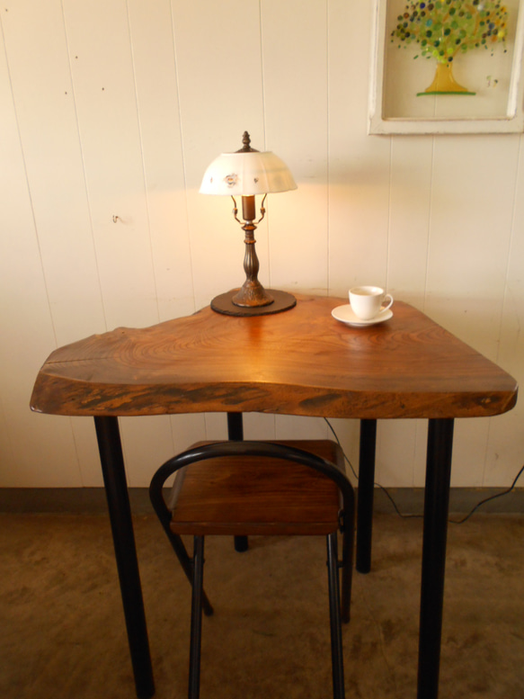 けやきアイアンテーブル・イスセット05-02 机・デスク Rengasha 通販